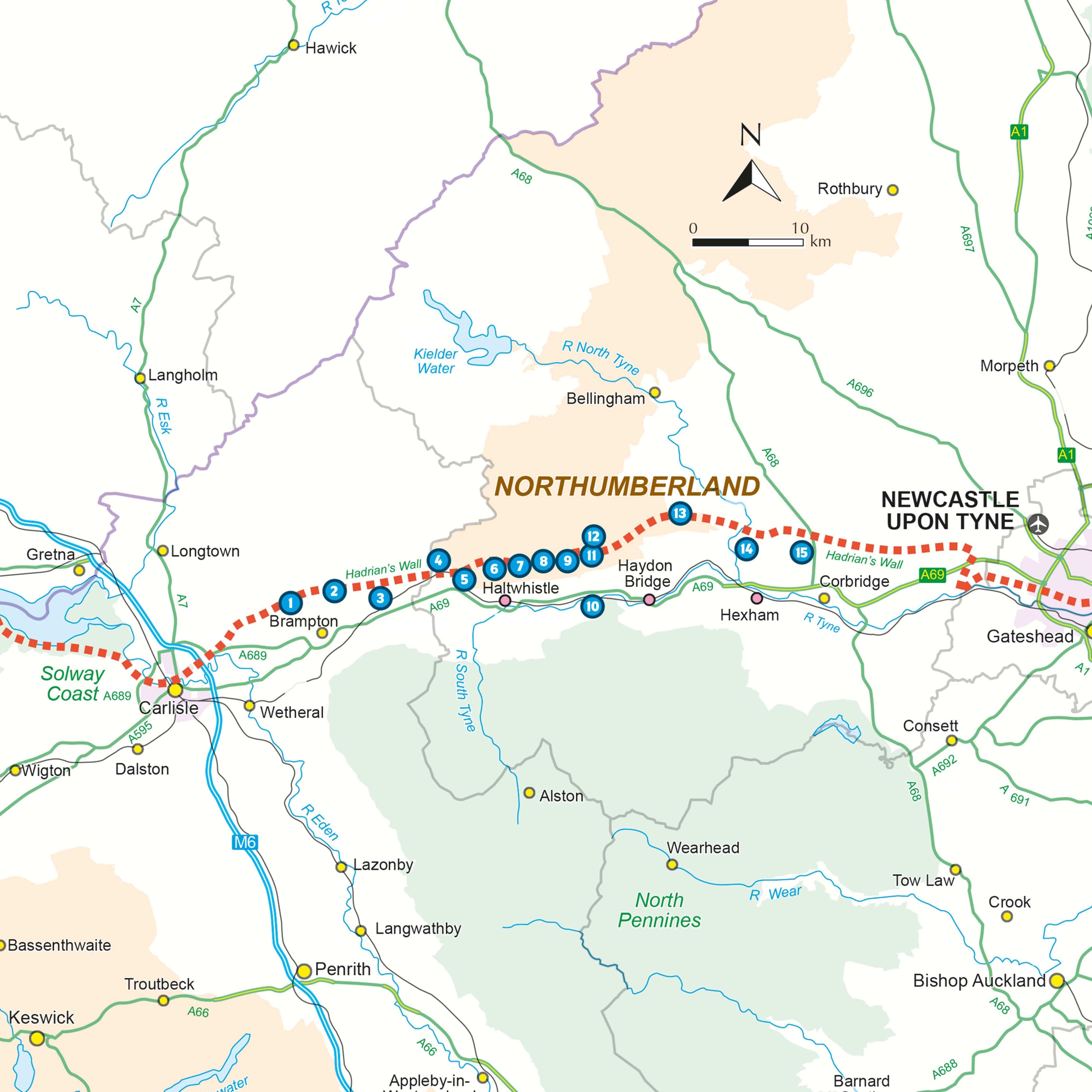 15 Short Walks around Hadrians Wall - Image 3