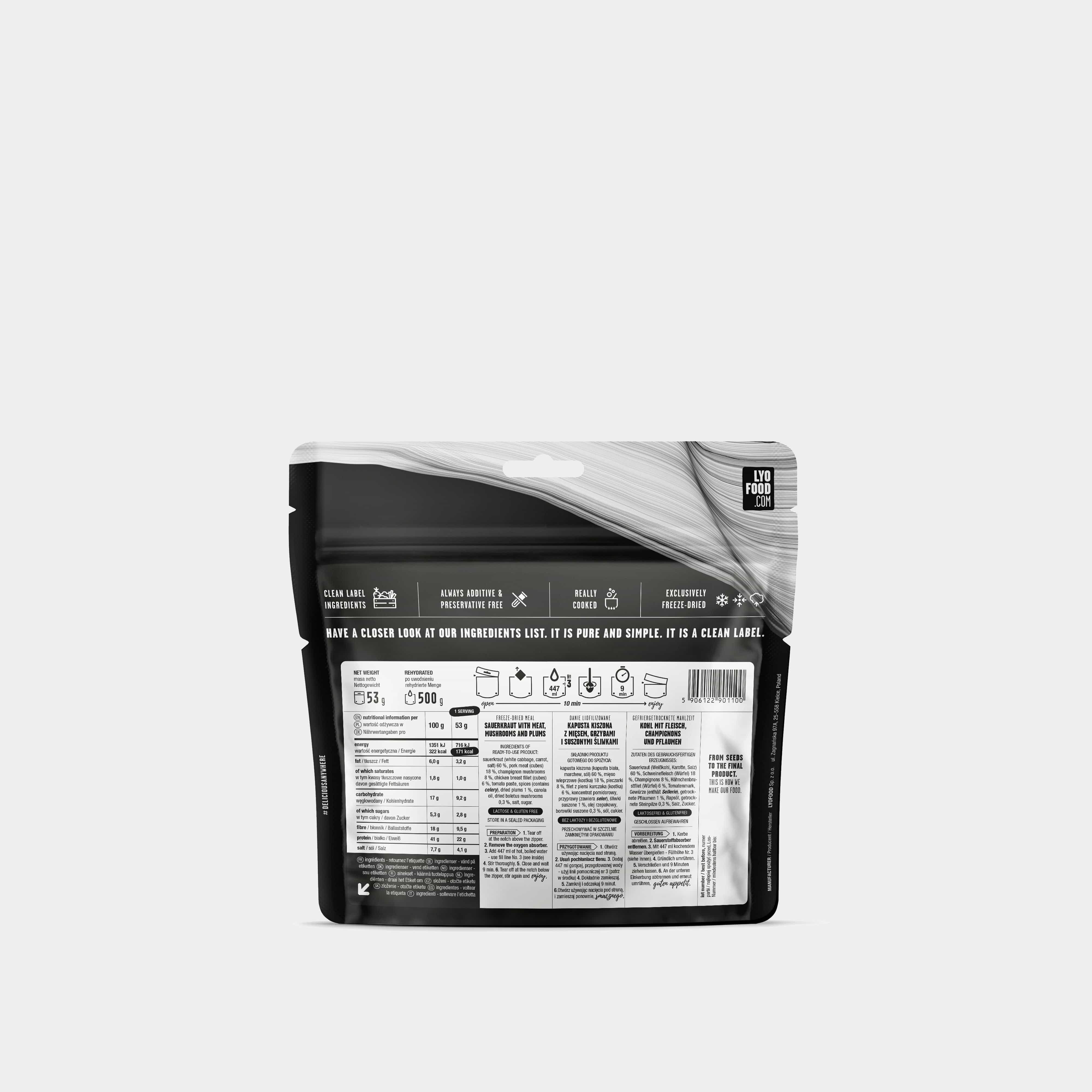 Lyofood Meal Pouch XL - Image 2
