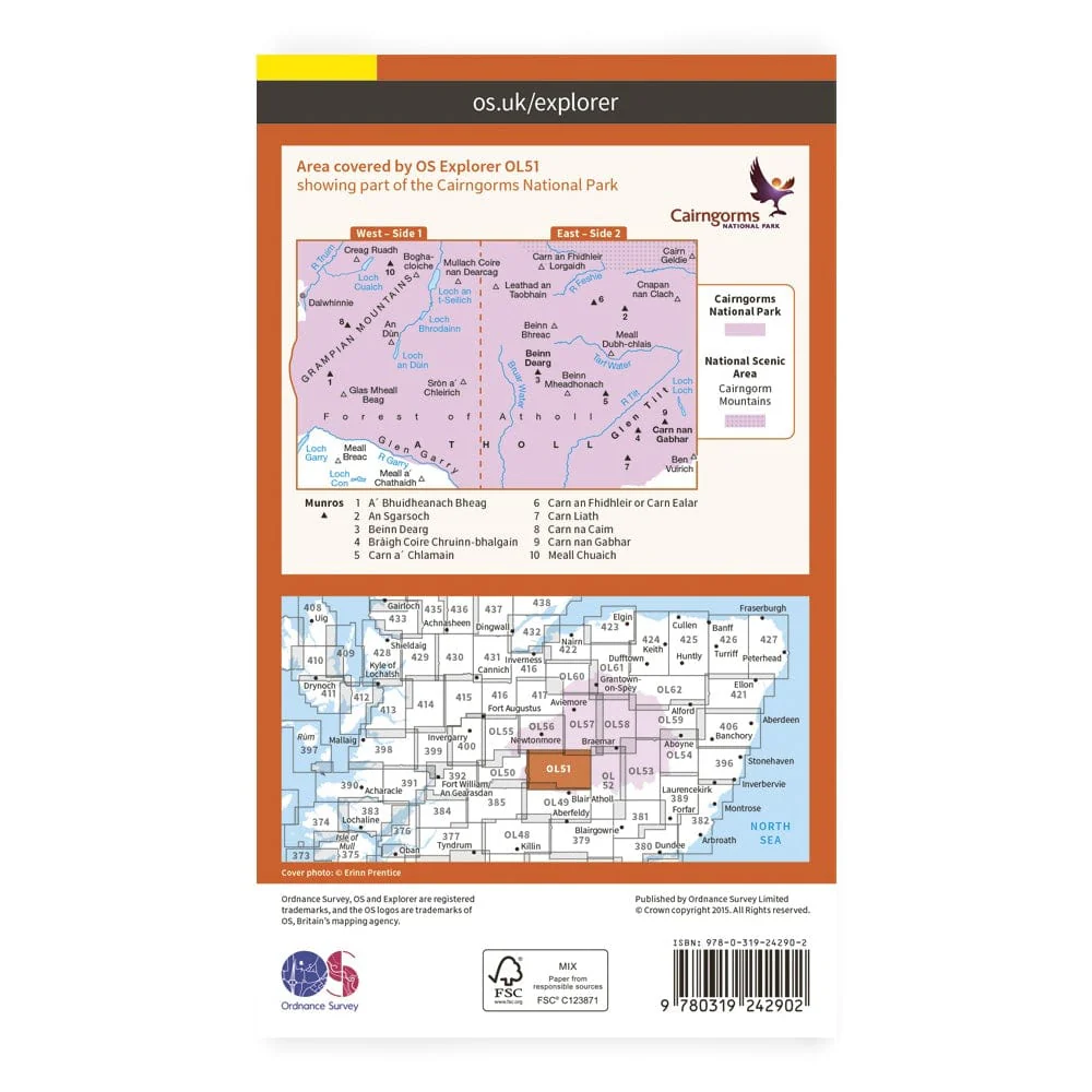 OS Explorer / Atholl - Image 2