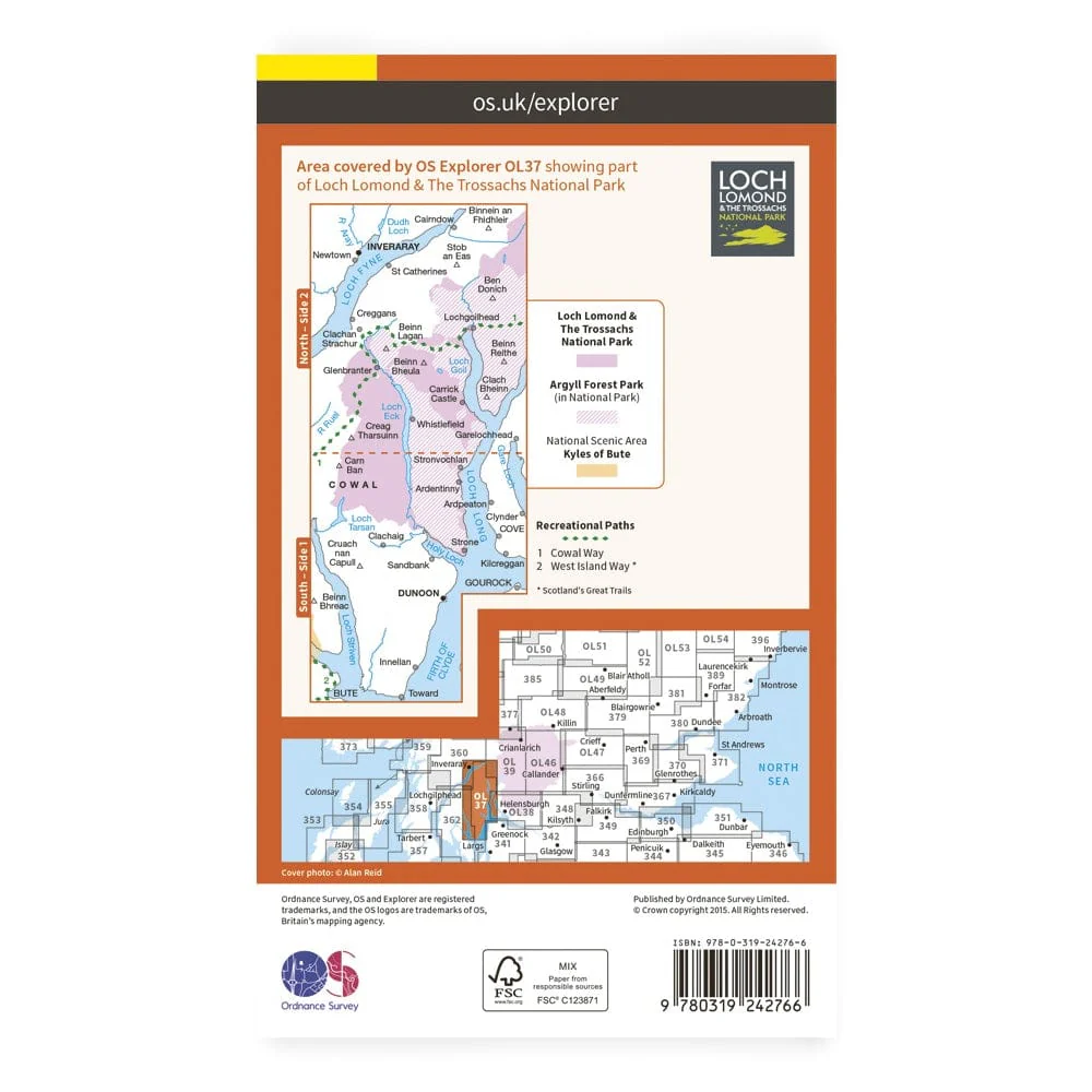 OS Explorer / Cowal East - Image 2