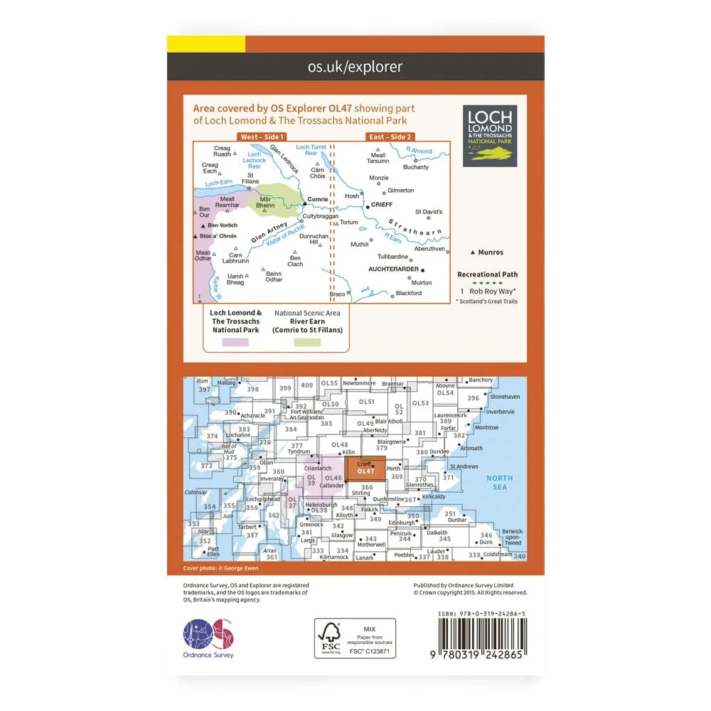 OS Explorer / Crieff, Comrie & Glen Orchy - Image 2