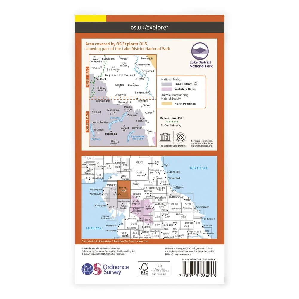 OS Explorer / English Lakes NE - Image 2