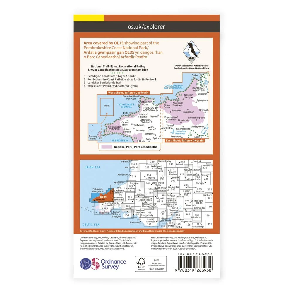 OS Explorer / North Pembrokeshire - Image 2