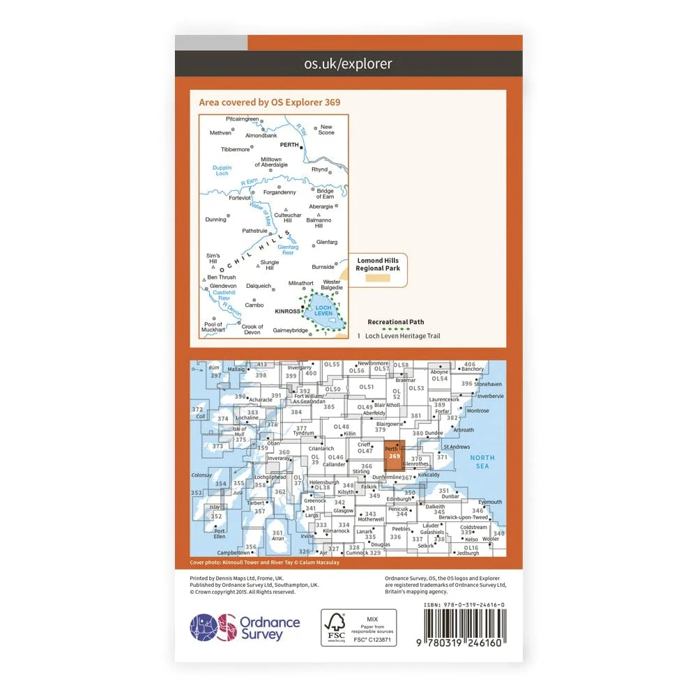 OS Explorer / Perth & Kinross - Image 2