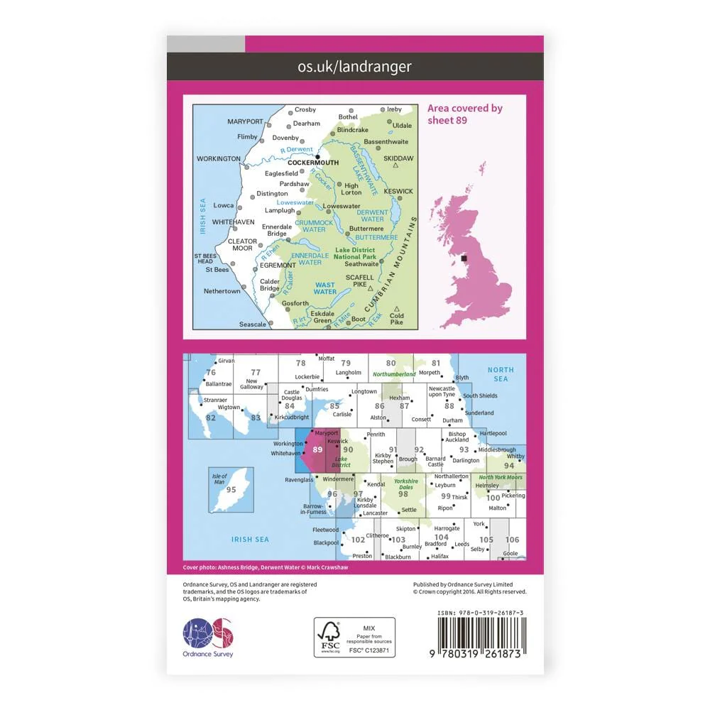 OS Landranger / West Cumbria - Image 2